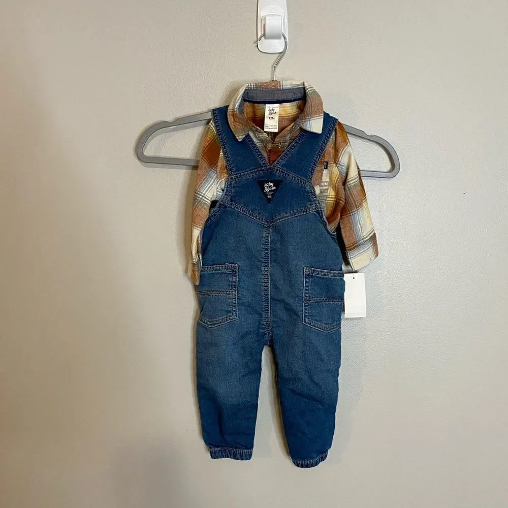 Oshkosh B’gosh Baby overalls and onesie